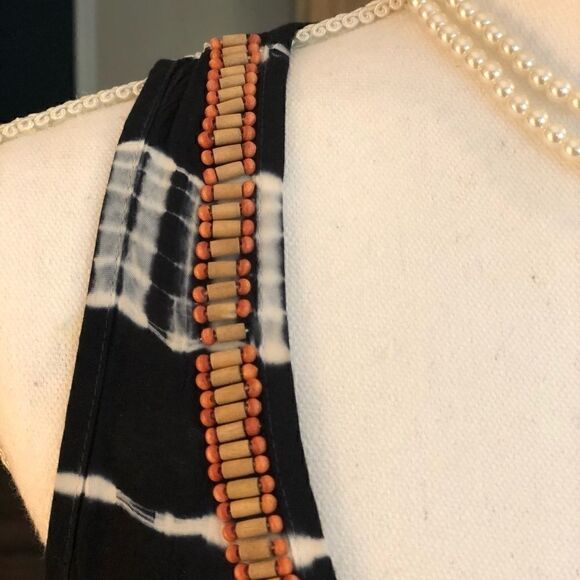 COPY - Kenar Tie-Dyed Beaded Tank Top - Picture 5 of 6